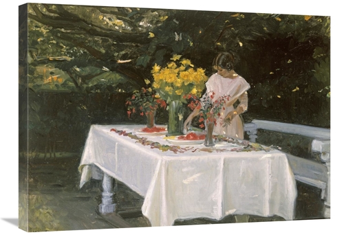 Global Gallery GCS-267639-30-142 30 in. Preparing the Table Art Print 