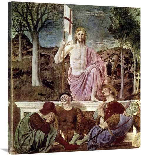 Global Gallery GCS-277597-36-142 36 in. Resurrection Art Print - Piero