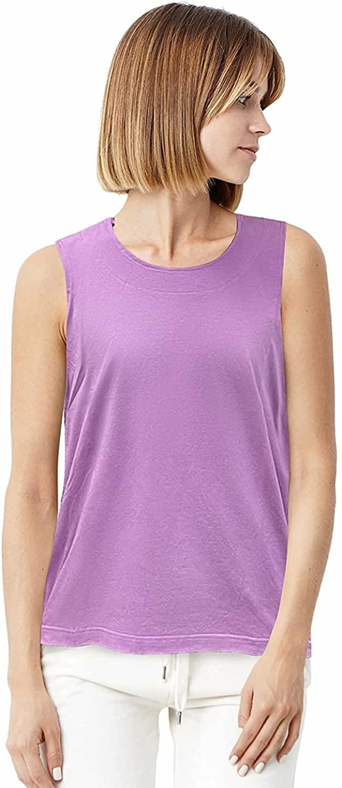 EZGOODZ Purple Post Shoulder Surgery Shirts for Men, Women 100% Cotton