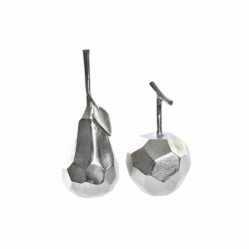 Decorative Figure DKD Home Decor Silver 13 x 13 x 20 cm Fruit (2