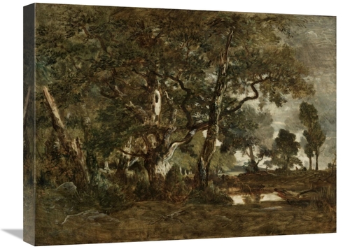 Global Gallery GCS-459891-1824-142 18 x 24 in. Forest of Fontainebleau