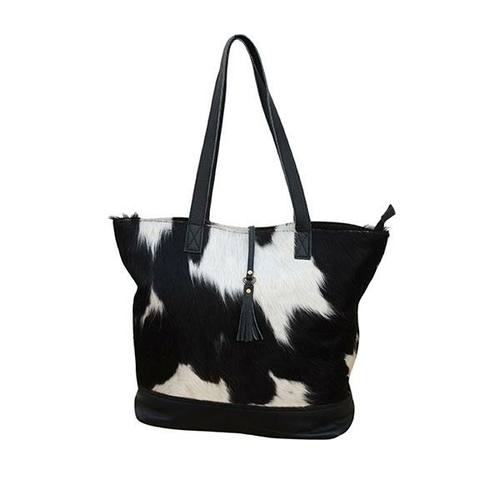 Moo Boat Handbag Dark