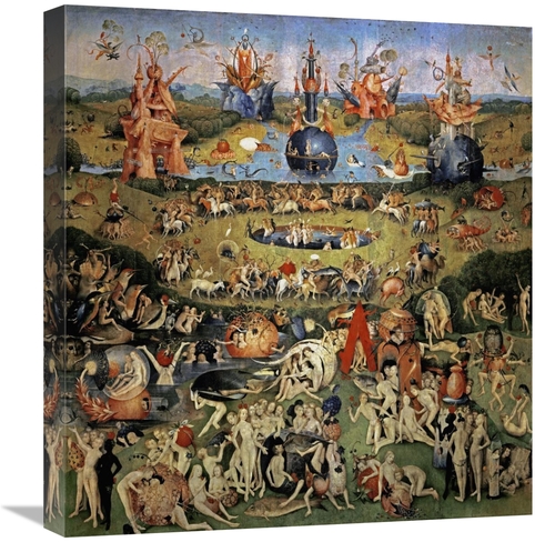 Global Gallery GCS-276800-22-142 22 in. The Garden of Earthly Delights
