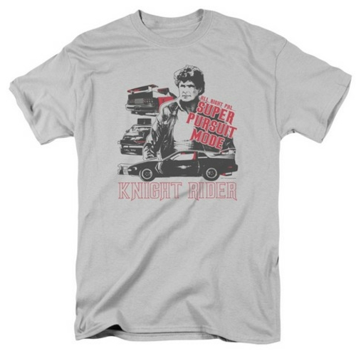 Trevco Knight Rider-Super Pursuit Mode Short Sleeve Adult 18-1 Tee&#44