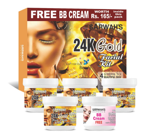 GOLD FACIAL KIT for women's