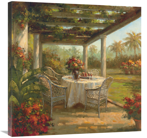 Global Gallery GCS-127077-3030-142 30 x 30 in. Ora Del Pranzo Art Prin