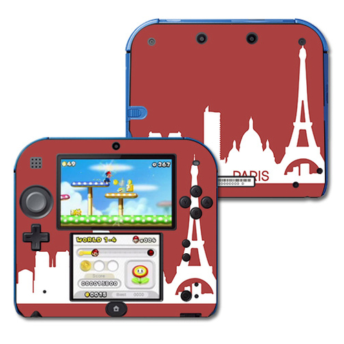 MightySkins NI2DS-Paris Skin Decal Wrap for Microsoft Xbox One Elite C