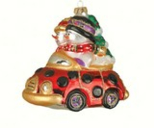 Cobane Studio COBANED098 Lucky Ladybug Mobile Ornament