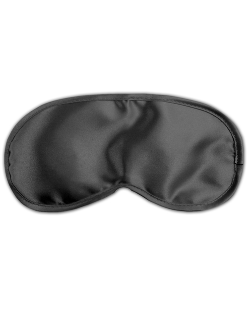 Satin Love Mask - Black