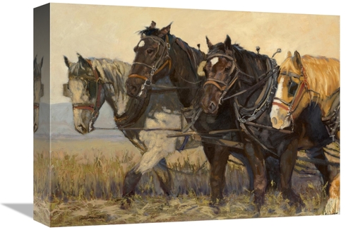 Global Gallery GCS-39809-1216-142 12 x 16 in. Workforce Art Print - Ka