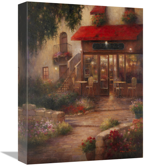 Global Gallery GCS-134473-1216-142 12 x 16 in. Restaurant Denou Art Pr