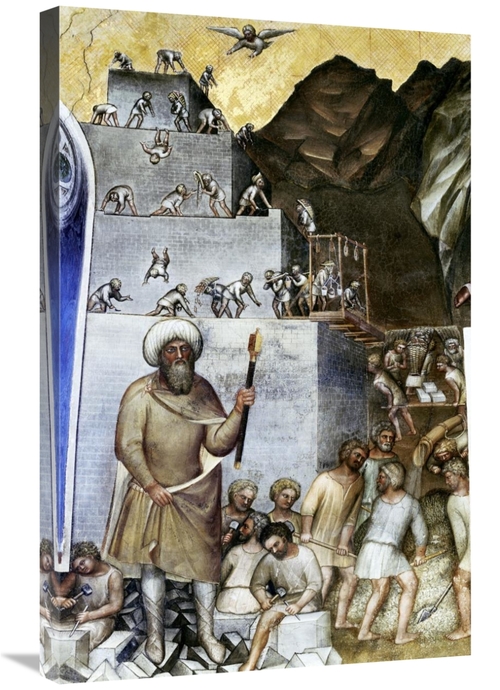 Global Gallery GCS-278563-30-142 30 in. Tower of Babel Art Print - Giu