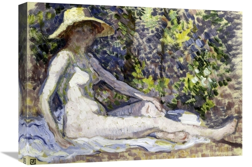 Global Gallery GCS-283303-22-142 22 in. Nude Art Print - Theo Van Ryss