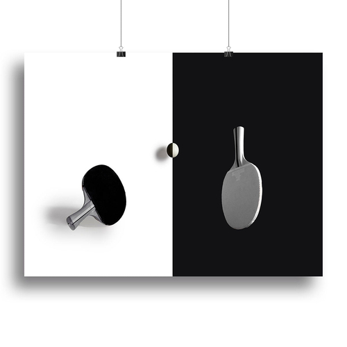 Match point Canvas Print or Poster