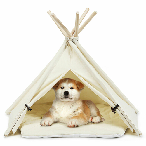 Folding Pet Tepee with Cushion