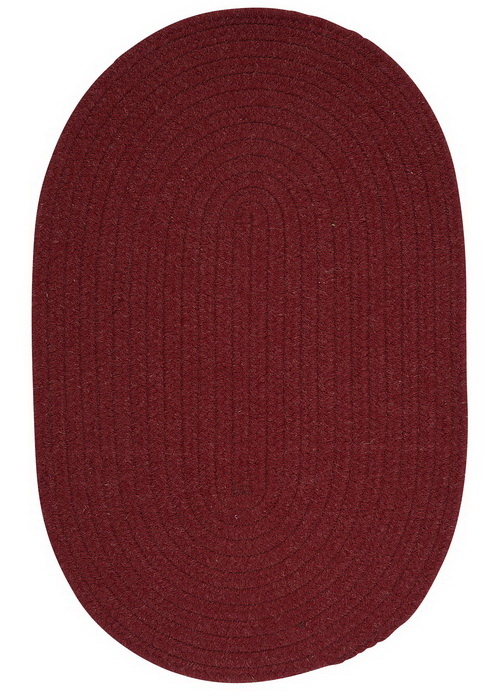 Colonial Mills Rug WL52R024X048 Bristol - Holly Berry 2 ft. x 4 ft. Br