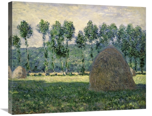 Global Gallery GCS-278663-30-142 30 in. Haystacks Near Giverny Art Pri