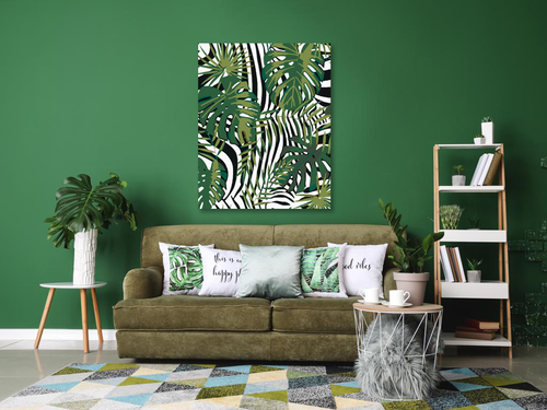 Paint by Numbers - TROPICAL LEAVES
