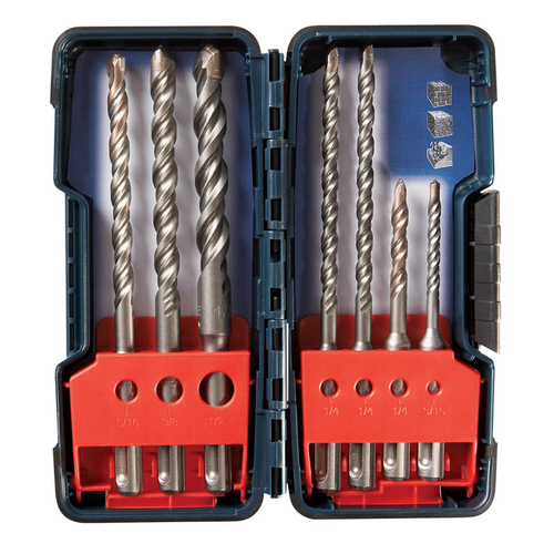 HCK001 Sds-plus Rotary Hammer Drill Bit Set- 7 Piece