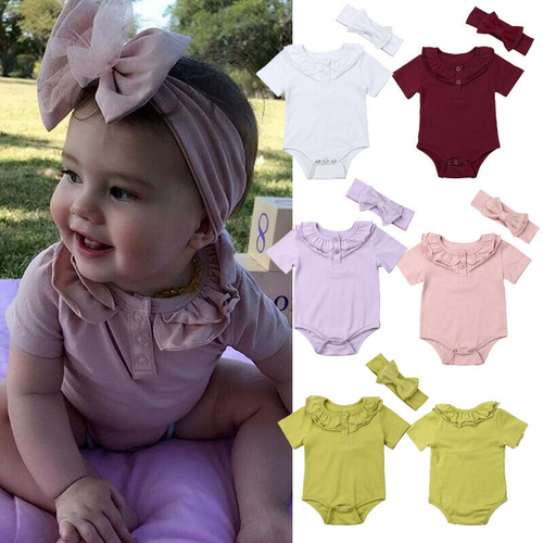 0 18M Summer Infant Baby Girls Boys Cotton