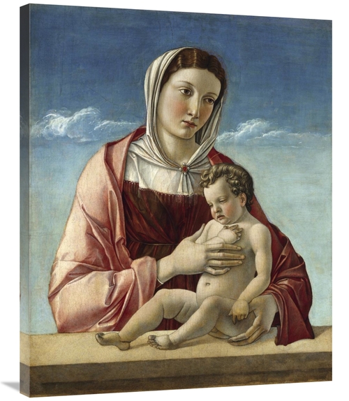 Global Gallery GCS-281699-36-142 36 in. Madonna & Child - Madonna Friz