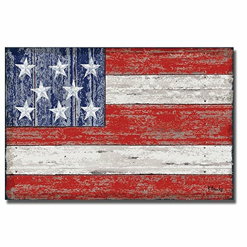 Artistic Home Gallery 1624H409GG American Flag by Paul Brent Premium G