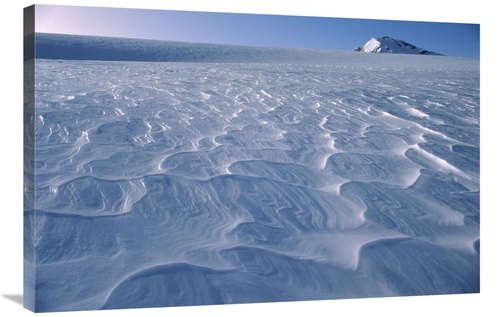 Global Gallery GCS-453484-2436-142 24 x 36 in. Wind Waves on Snow,