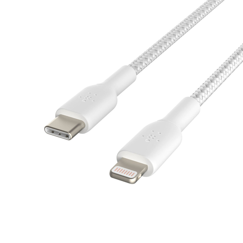 USB to Lightning Cable Belkin CAA004BT1MWH 1 m