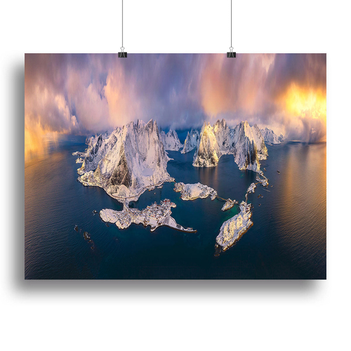 Good Morning, Lofoten Canvas Print or Poster
