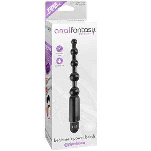 Pipedream Anal Fantasy Collection Vibrating Beginner's Power Beads