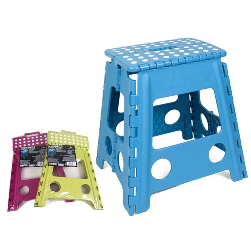 Folding Stool Bensontools 80 kg Multicolour polypropylene 23 x 19 x 19