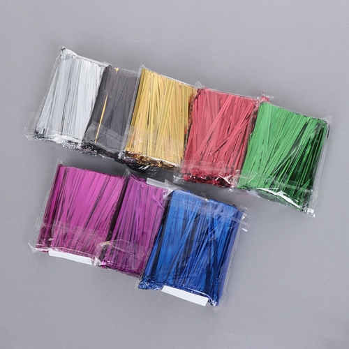 800PCS/Pack Metallic Twist Ties Wire