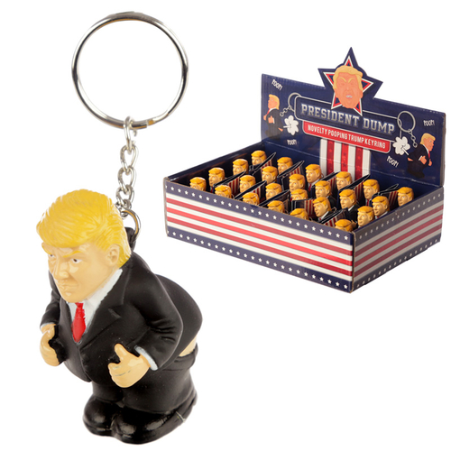 Fun Squeezy President Keyring