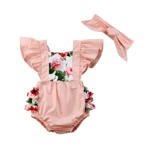 2019 New Toddler Infant Kids Baby Girls Floral