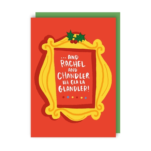 Chandler Bing Friends Christmas Card (Pack of 6)