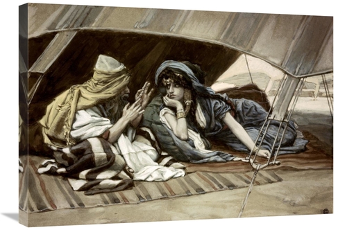 Global Gallery GCS-280195-30-142 30 in. Abrahams Counsel to Sarah Art 