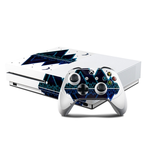 DecalGirl XBOS-VERTEX Microsoft Xbox One S Console & Controller Kit Sk