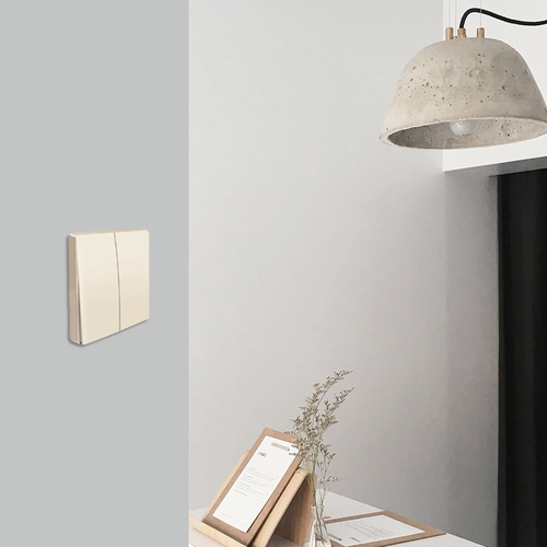 Single/Double Key QBKG12LM Wall Switch Intelligent