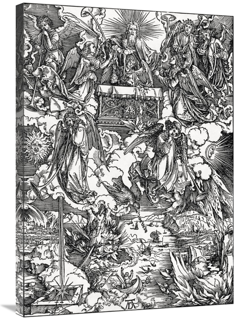 Global Gallery GCS-277442-36-142 36 in. Last Judgment Art Print - Albr