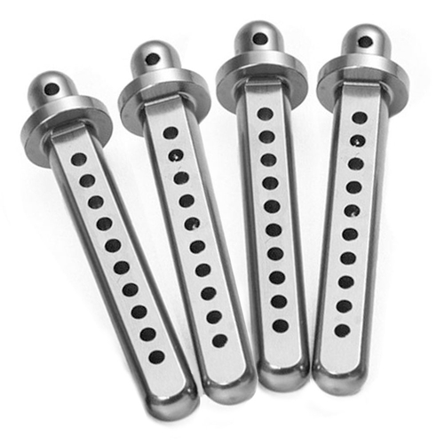 4Pcs 1/10 Model Car Aluminum Durable Replace Shell