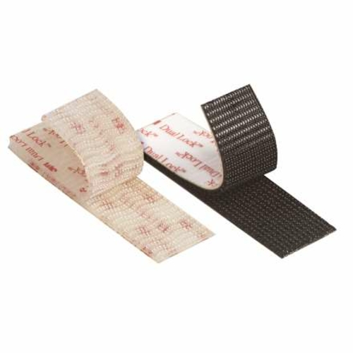 Dual Lock DK3M138 1 in. x 150 ft. Black Plastic Lock Fasteners