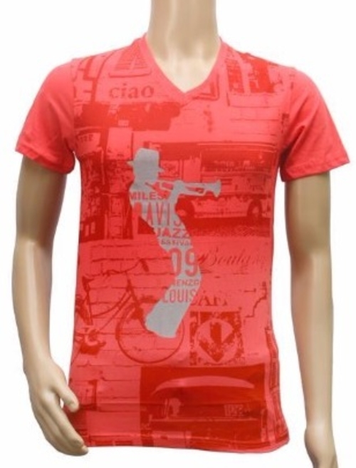 V Neck And Half Sleeve Tshirt for a Men