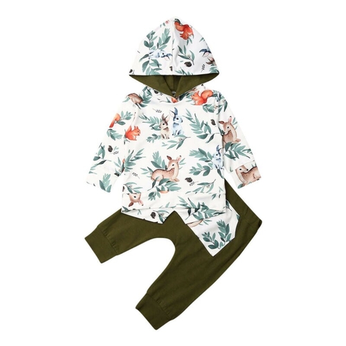 Pudcoco Autumn Newborn Infant Kids Baby Girl Boy