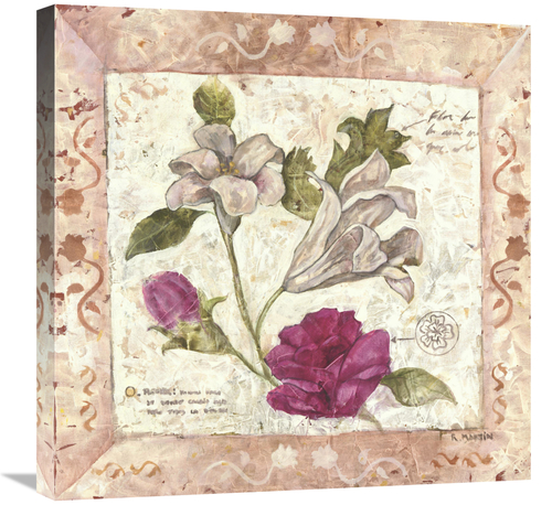 Global Gallery GCS-112918-2424-142 24 x 24 in. A Lily & Rose Page Art 