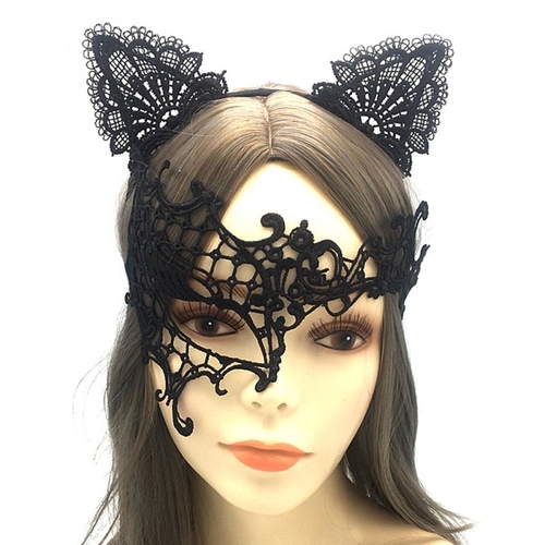8 Styles Black Sexy Lace Masquerade Mask for