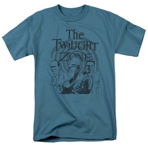 Trevco Twilight Zone-Beholder - Short Sleeve Adult 18-1 Tee - Slate- 3