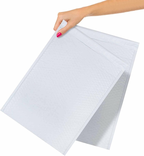 100 Pack Poly Bubble Mailers 9.5 x 14.5 Airjackets Padded Envelopes 9