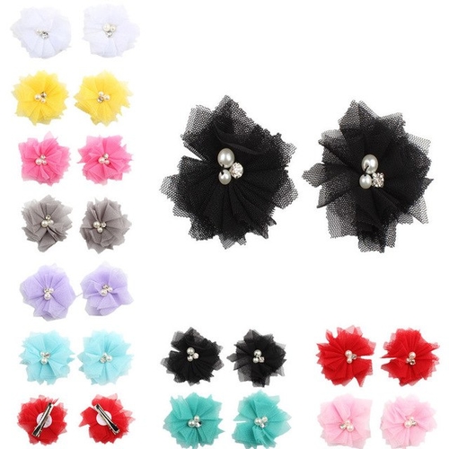 2PCS Hair Clips baby Girls headband Candy Colors