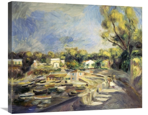 Global Gallery GCS-279672-30-142 30 in. Scenery in Cagnes - Paysage a 