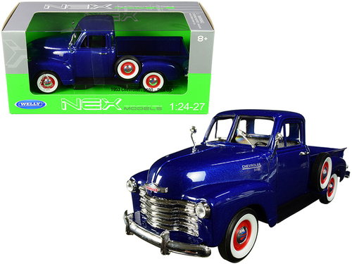 1953 Chevrolet 3100 Pickup Truck Blue 1/24-1/27 Diecast Model Car by
